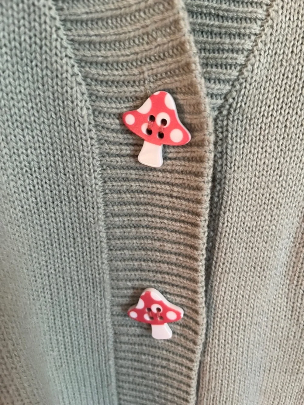 Hello Kitty Mushroom Hot Topic Skimmer Cardigan - Picture 4 of 11